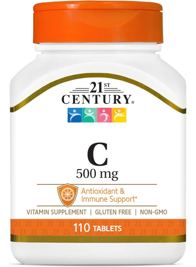 القرن الحادي والعشرون فيتامين C‏ - 110 أقراص - Image 2